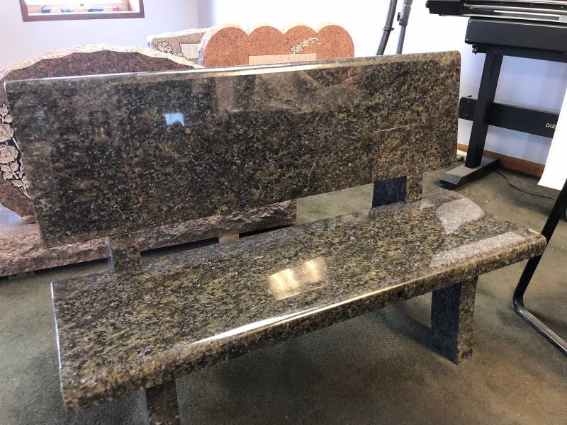 Custom Stone Benches